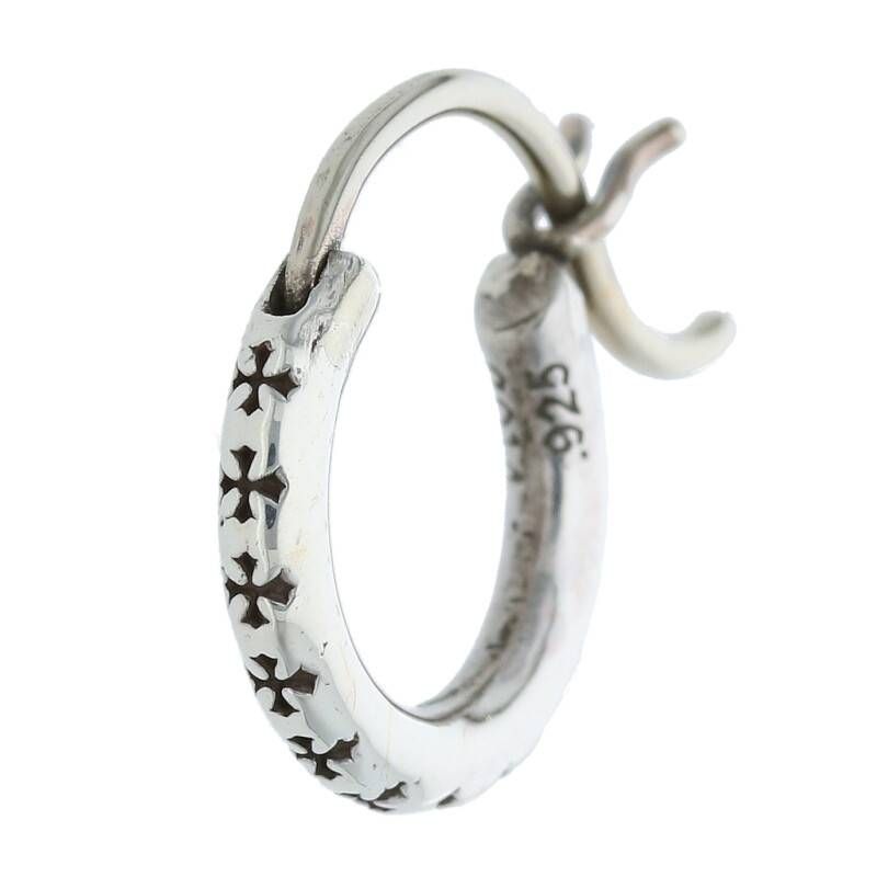 【超貴重】クロムハーツ HOOP TFL SML シルバー ピアス メンズ クロムハーツ HOOP TFL SML フープシルバーピアス メンズ - メルカリ