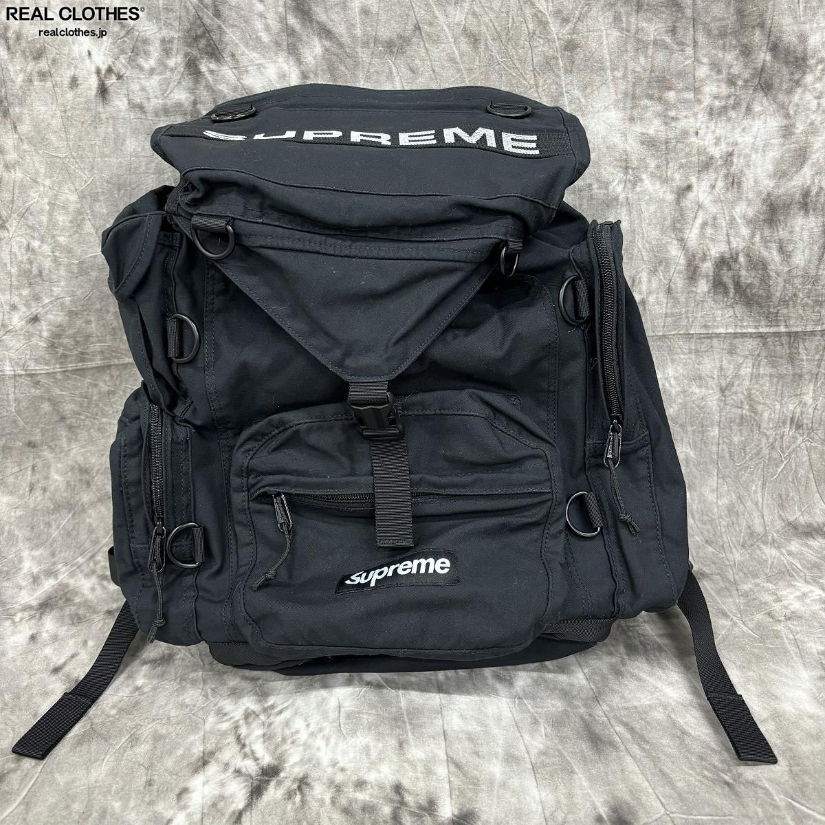 人気激安 Supreme 23ss Field /Field Backpack Field 黒 