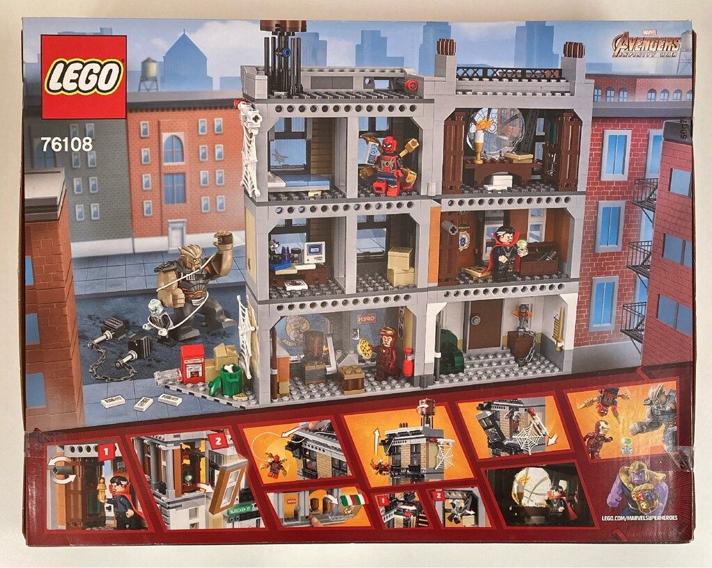 LEGO MARVEL SUPER HEROES SANCTUM SANCTORUM SHOWDOWN 76108
