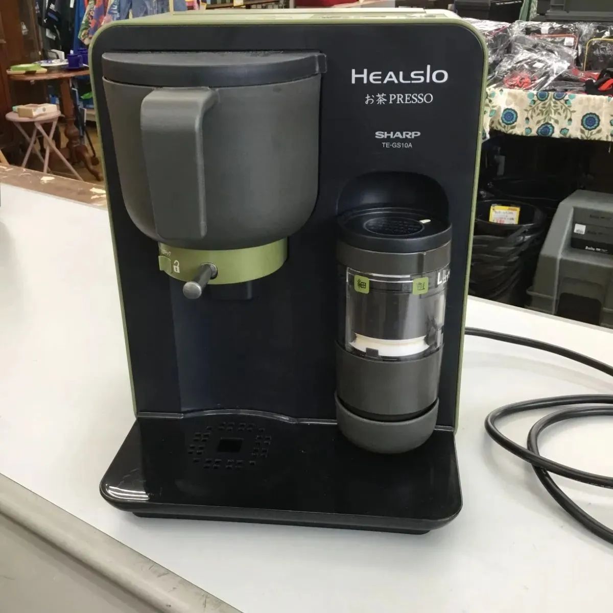 ヘルシオ お茶PRESSO SHARP TE-GS10A-B 中古 - メルカリ