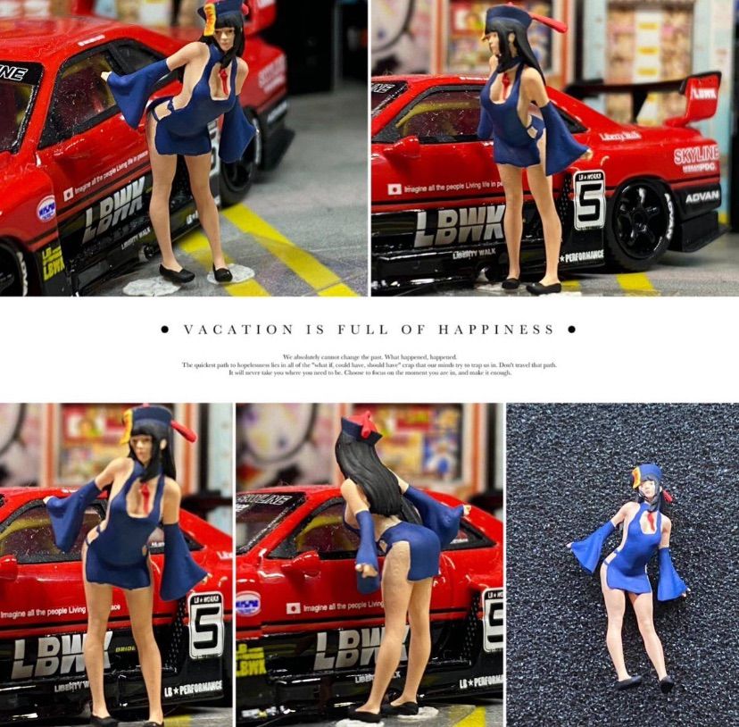 1/64 キャンギャル イベントガール フィギュア 精密塗装 トミカ