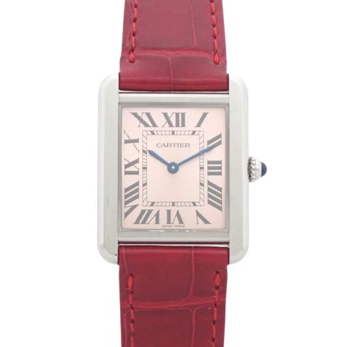 カルティエ 腕時計 タンクソロ SM ピンク 40802042158 - メルカリ