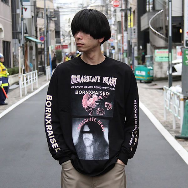 BORN X RAISED (ボーンアンドレイズド) ロンT ロングTシャツ