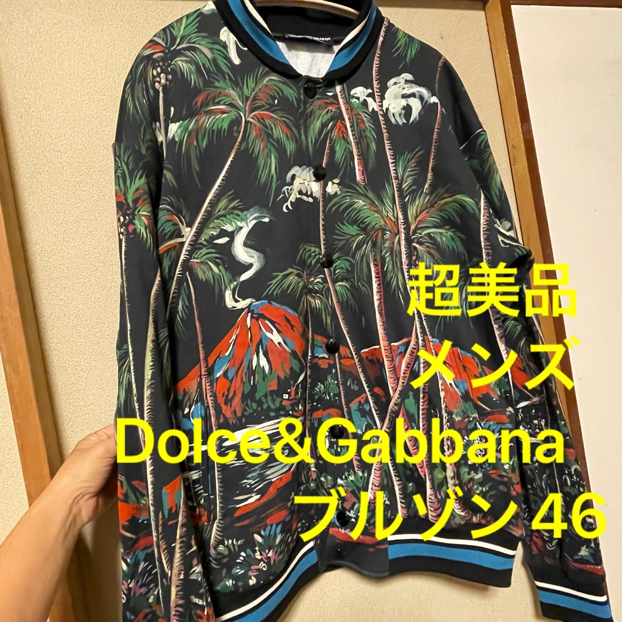 あす楽対応】 新品、未使用 超美品 Dolce&Gabbana ドルガバ ジャケット