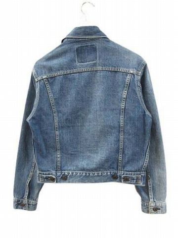 90s LEVI'S 3rd 71557 ビッグE 38 日本製 Levi's(リーバイス) 90's 3rd バッグペイント デニムジャケット