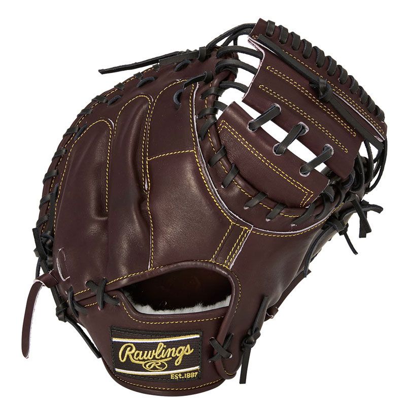 超激得，限定SALE ローリングス Rawlings 硬式 HOH プレミアム MSW BUR 硬式用グローブ グラブ 25SS GH5HPMSW、バーガンディ 硬式