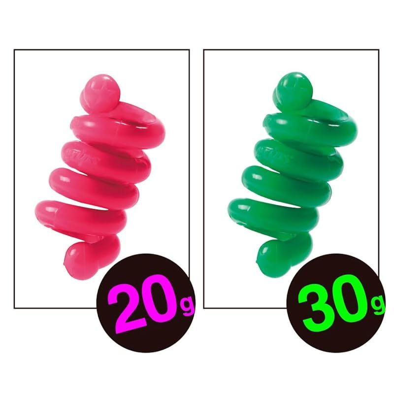 エリートグリップ elitegrips パイソンクラブコイル ゴルフスイング練習器具 ピンク 20g グリーン 30g 0