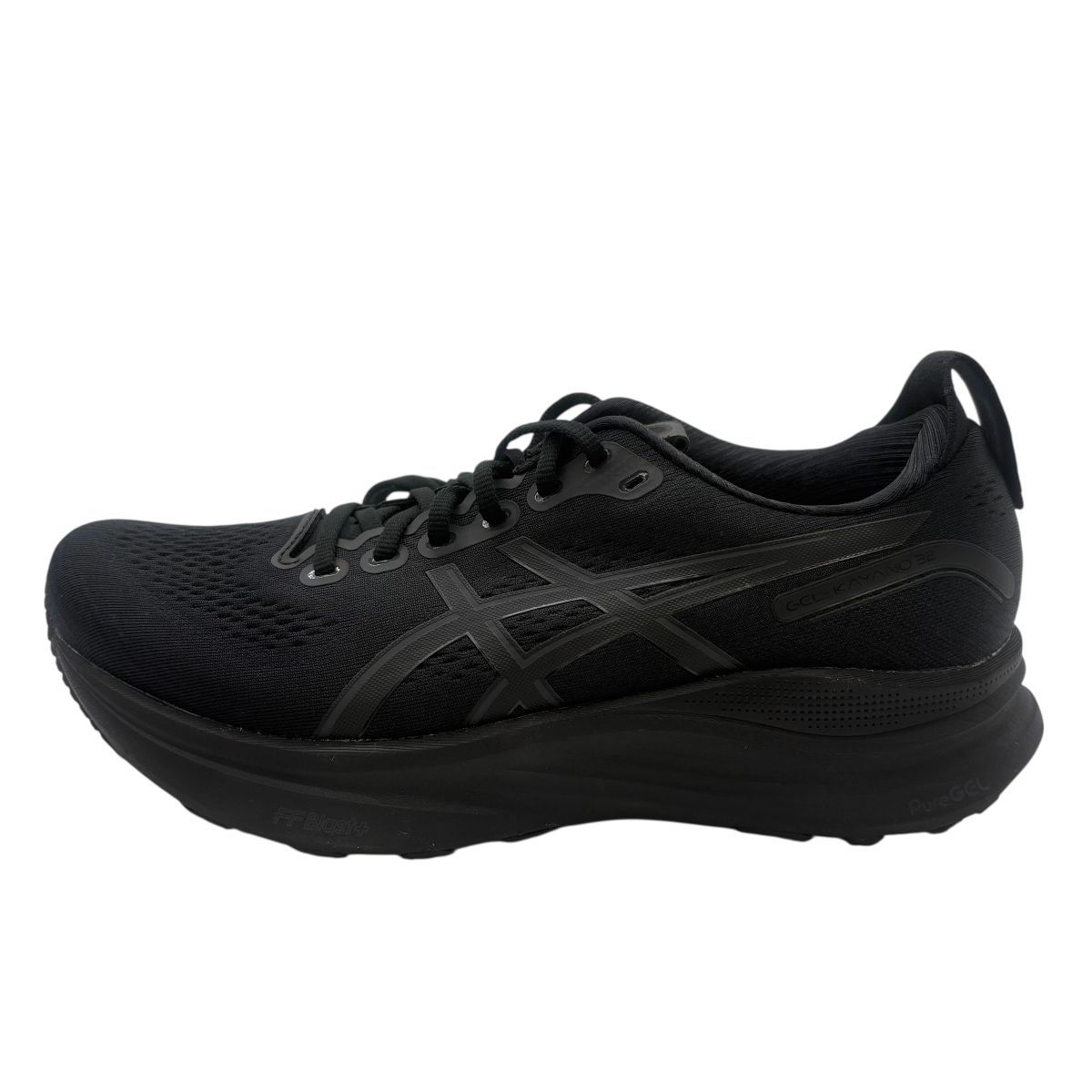 ♪0657 asics アシックス ゲル カヤノ ランニングシューズ 1011C052-001 27cm ブラック 箱有 スニーカー GEL-KAYANO 黒 ♥ 保管品