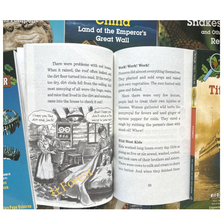 Magic Tree House Fact Tracker 絵本44冊 音源付 - メルカリ