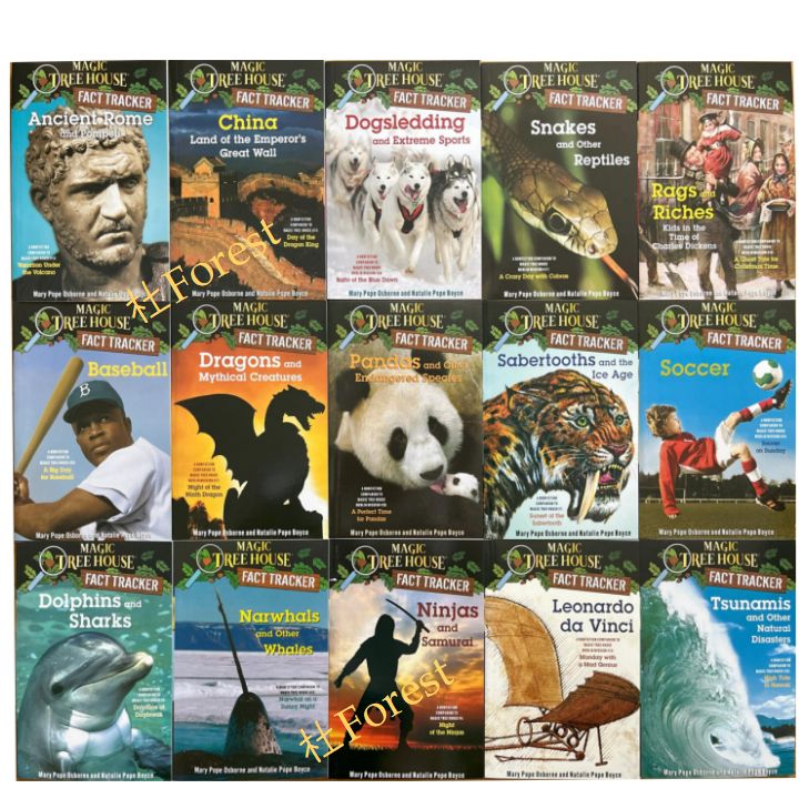 Magic Tree House Fact Tracker 絵本44冊 音源付 - メルカリ