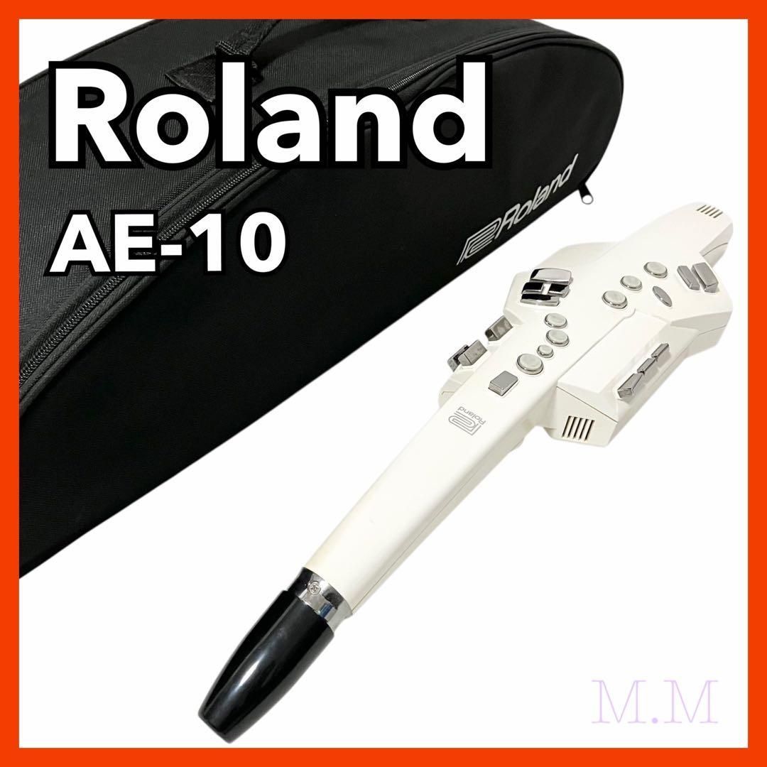 Roland エアロフォン AE-10 ホワイト ケース付 ローランド サックス ウインドシンセサイザー