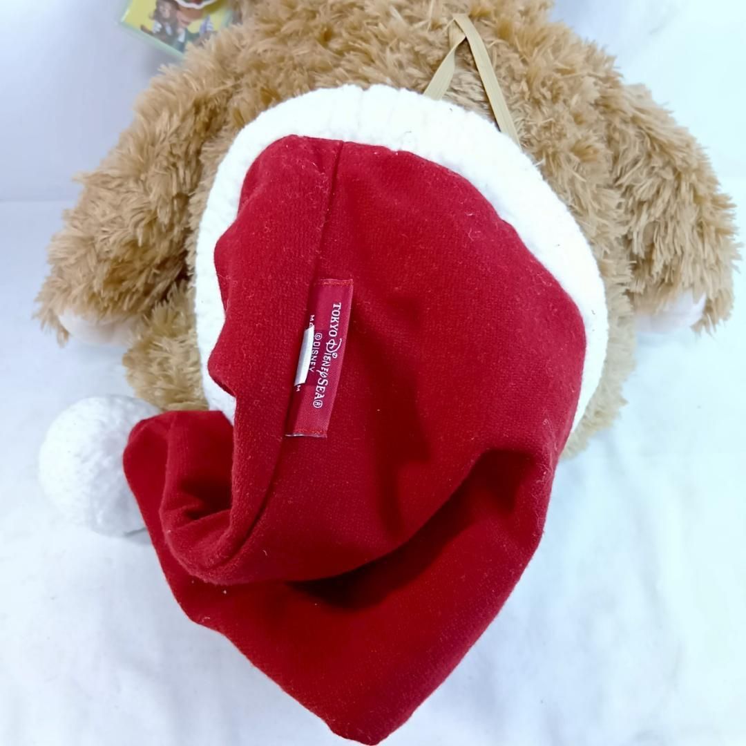 ディズニー ダッフィー ぬいぐるみ タグ付き クリスマスM 美品 約53cm