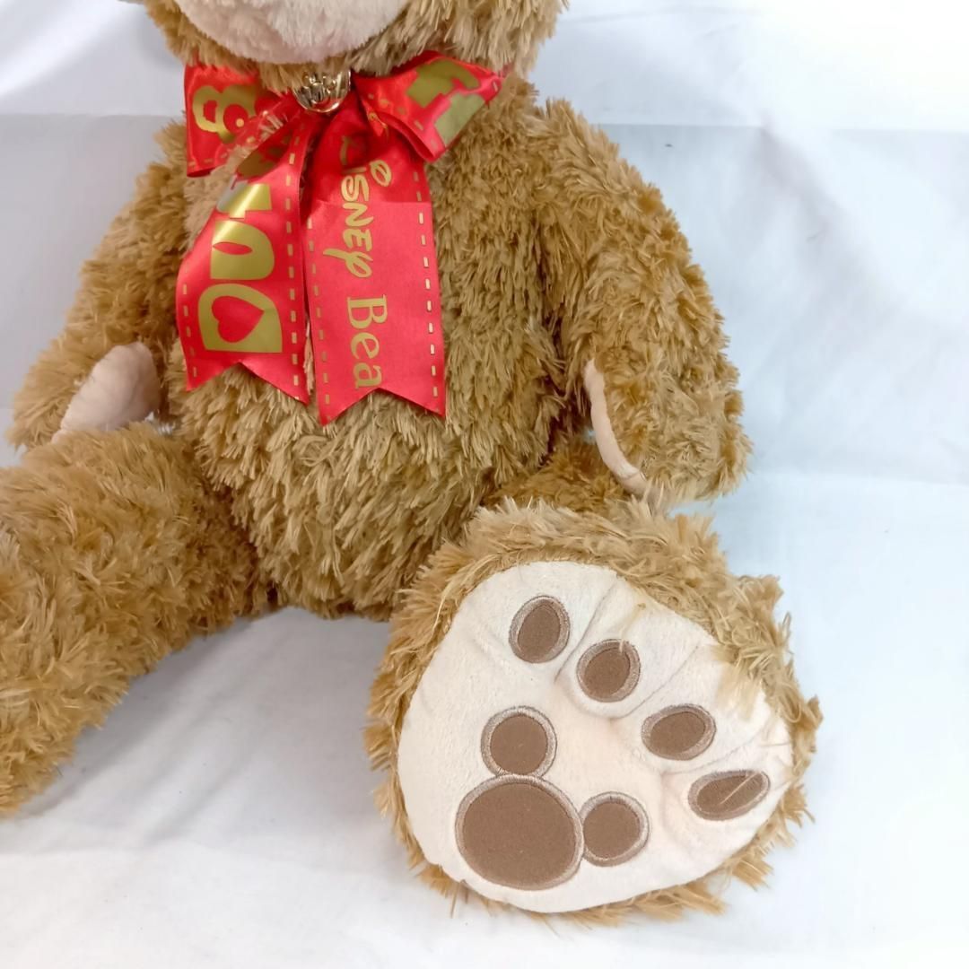 ディズニー ダッフィー ぬいぐるみ タグ付き クリスマスM 美品 約53cm