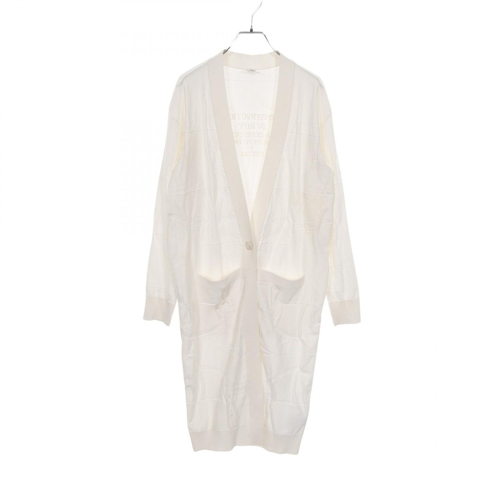 HERMES エルメス L Instruction du Roy カーディガン