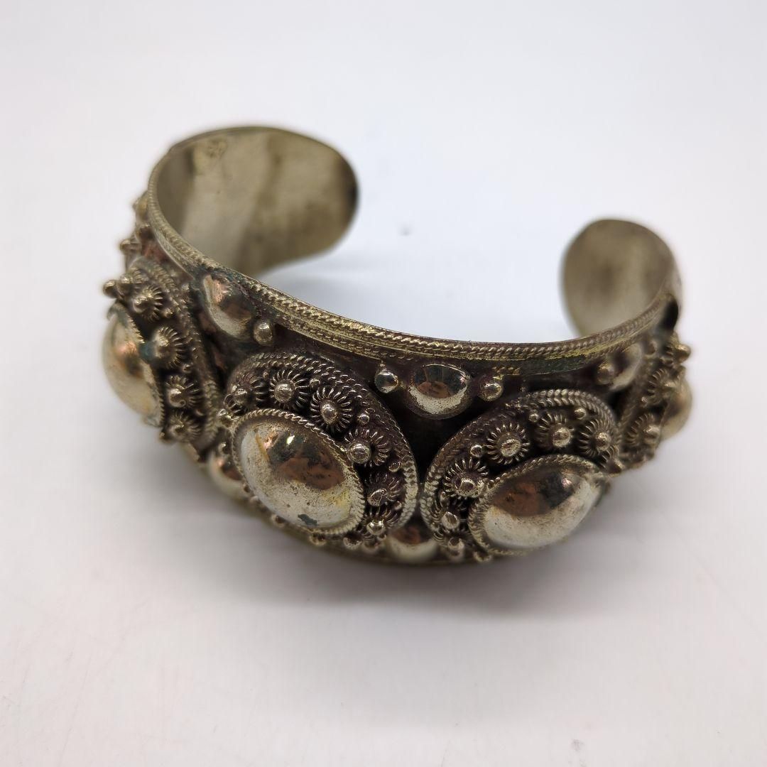 ヴィンテージ メキシカン ワイド バングル カフ ブレスレット VINTAGE