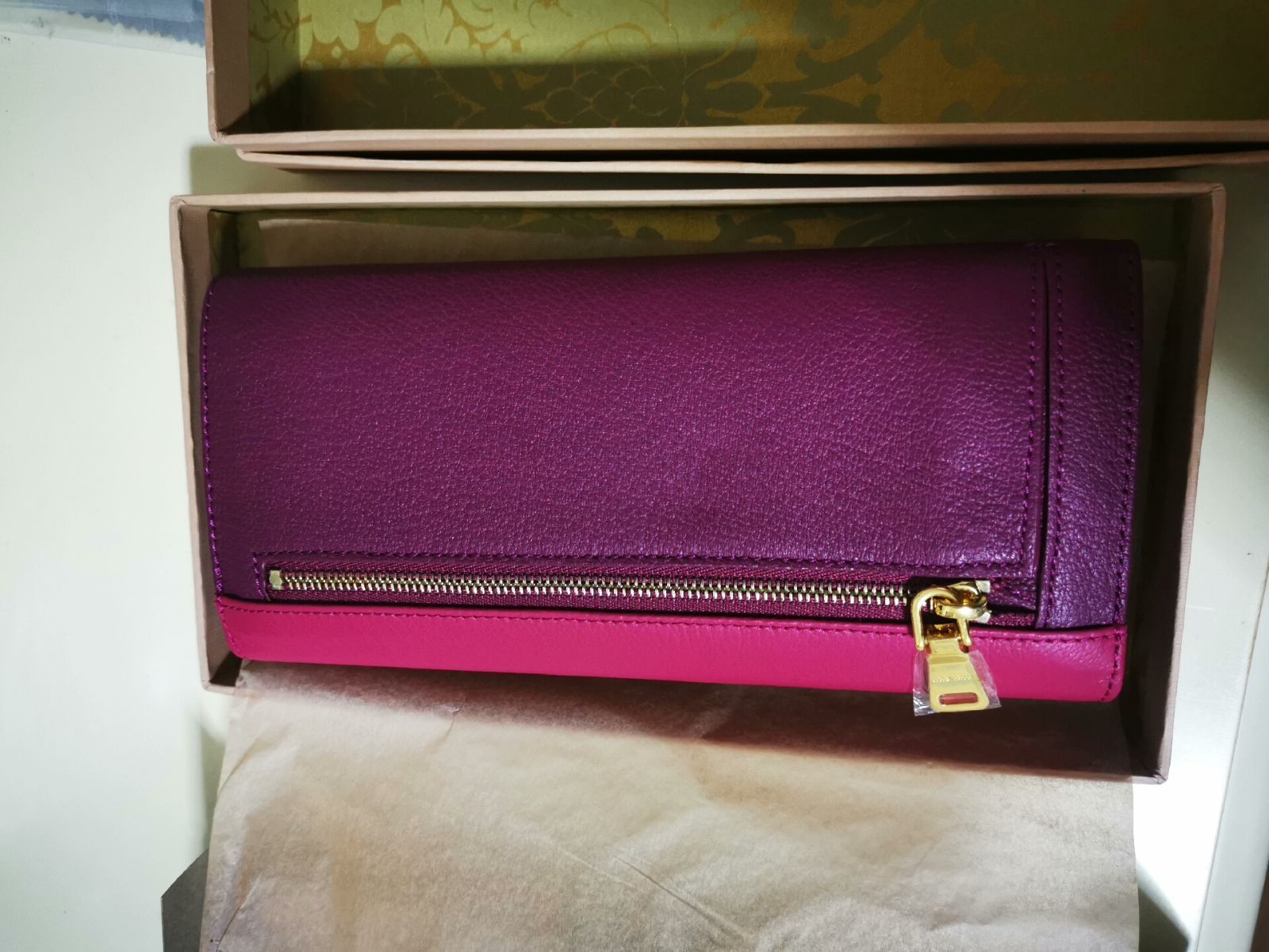 ミュウミュウ 財布 新婚祝い 新婦用バッグ ギフトバッグ