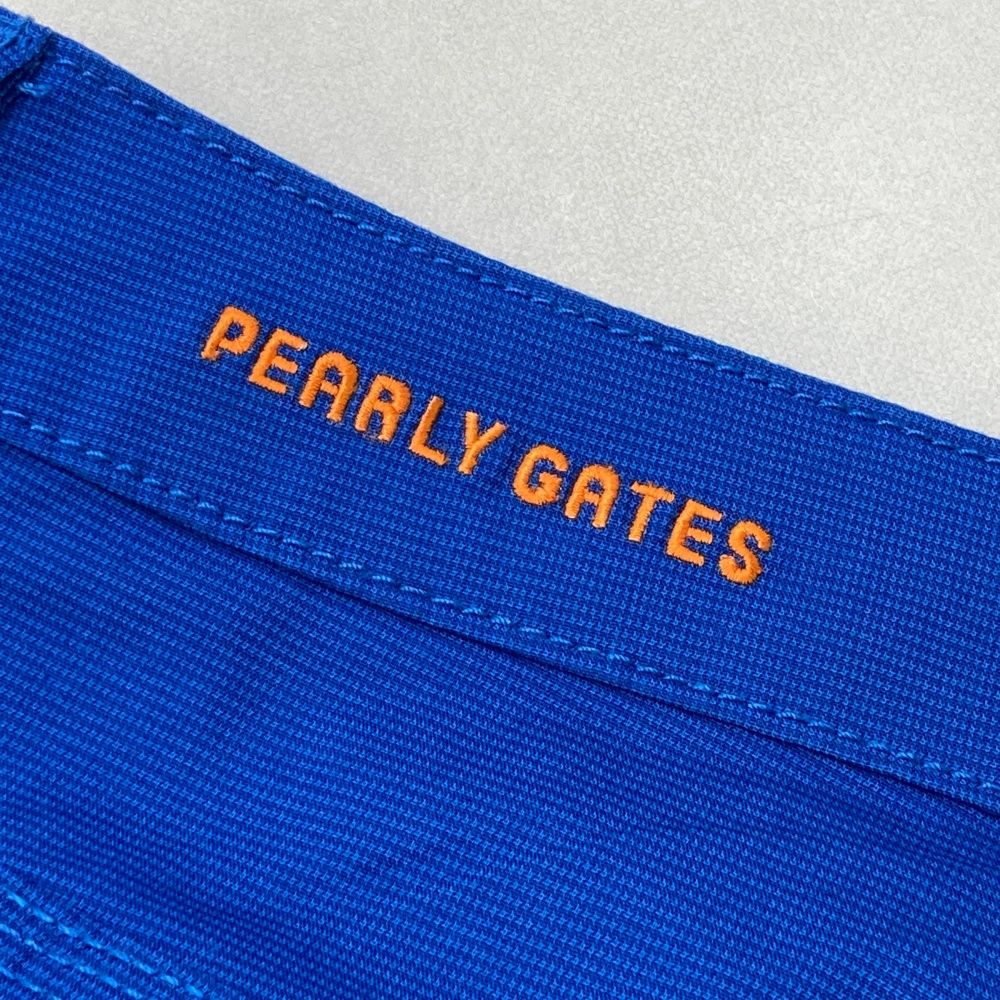 サイズ 1 PEARLY GATES パーリーゲイツ ストレッチパンツ ニコちゃん ブルー系 240101503750 ゴルフウェア レディース ストスト LLC-HASEGAWATOSO_COM