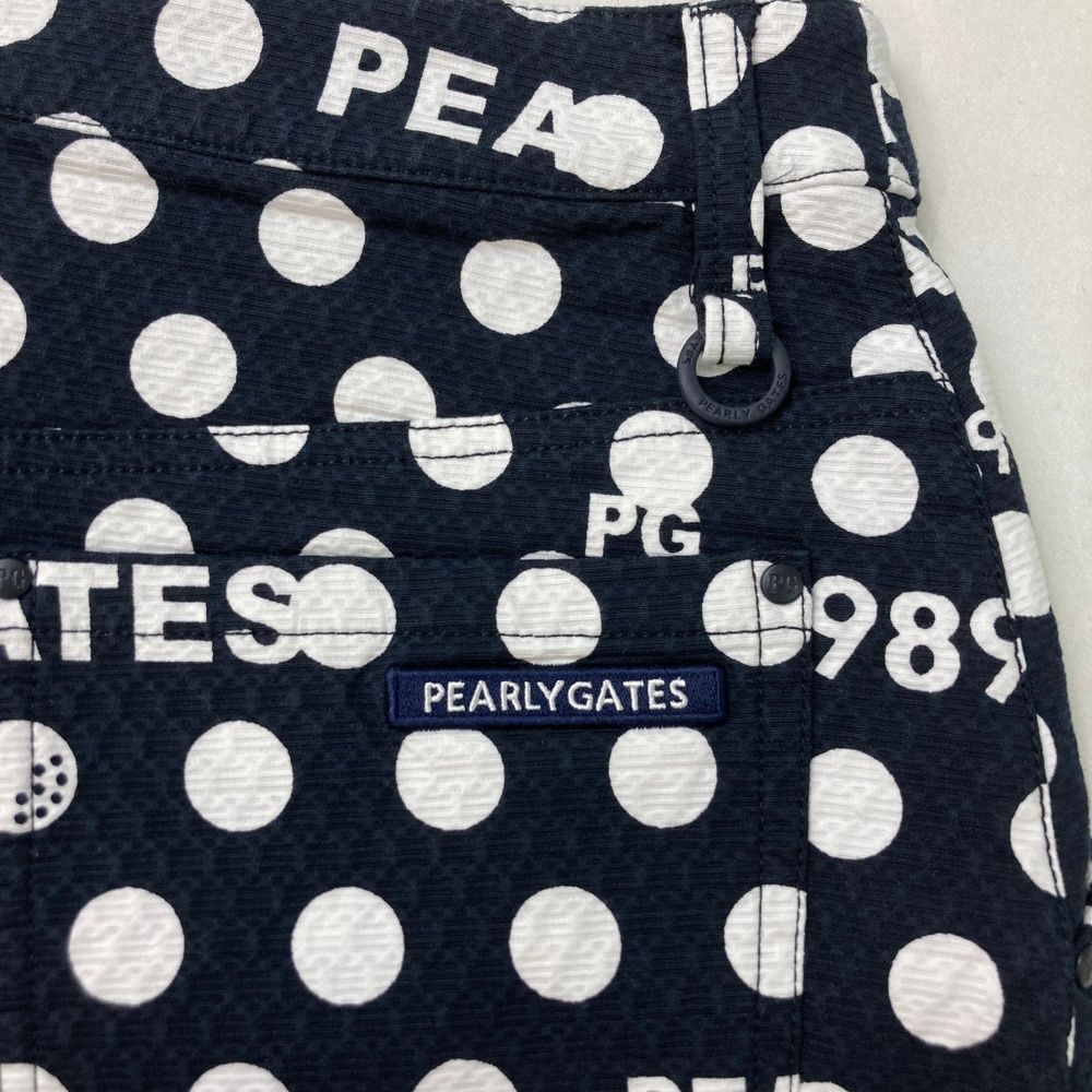 サイズ 0 PEARLY GATES パーリーゲイツ 055-2234120 ストレッチスカート ドット柄 ネイビー系 240101543766 ゴルフウェア レディース ストスト LLC-HASEGAWATOSO_COM