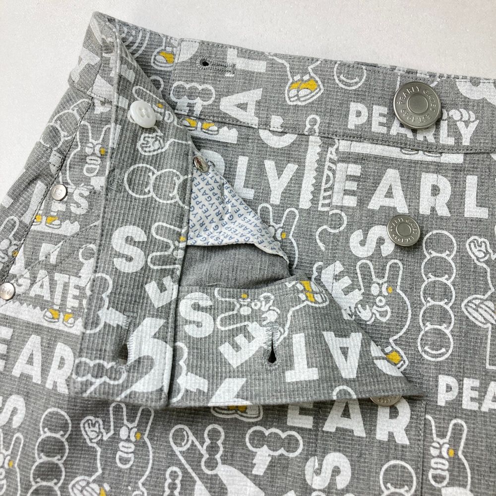 サイズ 00 PEARLY GATES パーリーゲイツ 055-2234020 ストレッチスカート どうしちゃったPG 総柄 グレー系 240101543789 ゴルフウェア レディース ストスト LLC-HASEGAWATOSO_COM