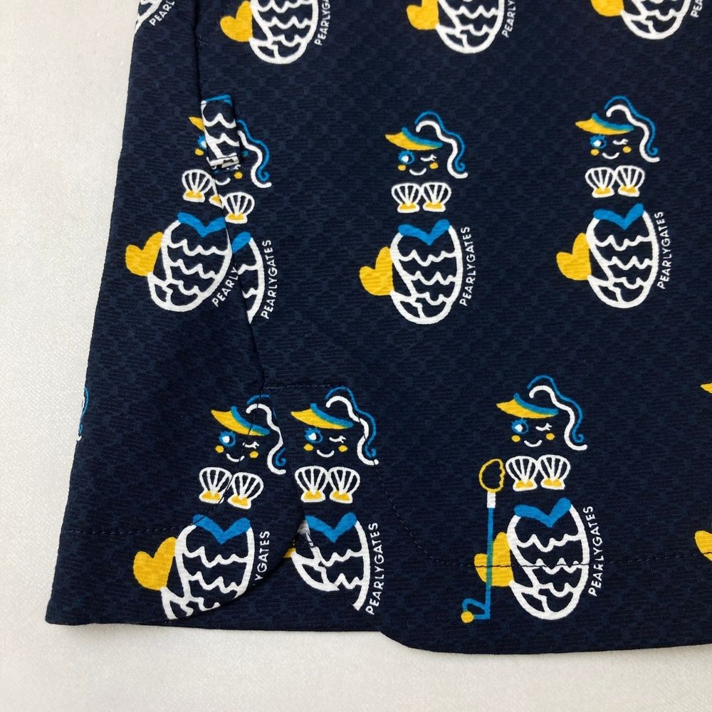 ストレッチスカート 総柄