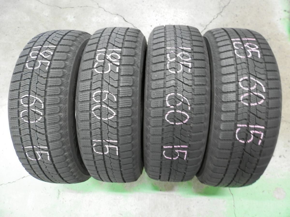 185|60R15 トーヨー OBSERVE GIZ2 スタッドレスタイヤ 4本SET 2021年製 3本 2025年製 1本 冬タイヤ