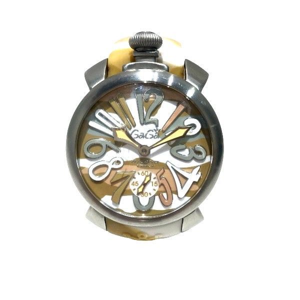 ガガミラノ マヌアーレ カモフラージュ48 5010.17S 手巻き 時計 腕時計 メンズ