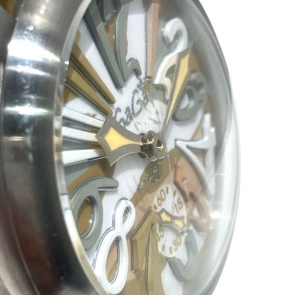 ガガミラノ マヌアーレ カモフラージュ48 5010.17 S 手巻き 時計 腕時計 メンズ