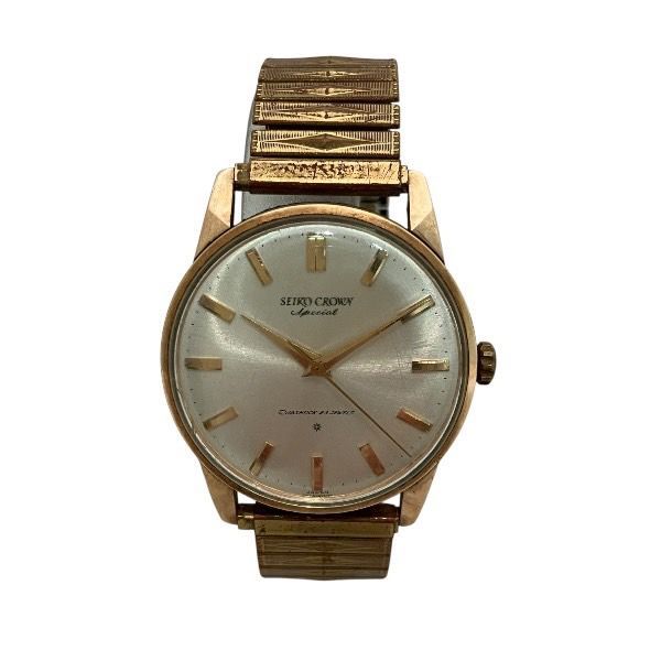 セイコー クラウン J14100 手巻き 時計 腕時計 メンズ