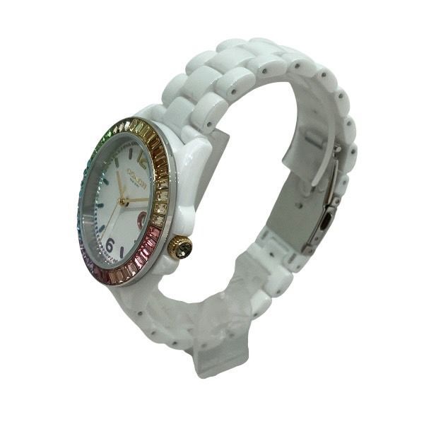 コーチ COACH 505050 REYSON セラミック クォーツ 時計 腕時計 レディース