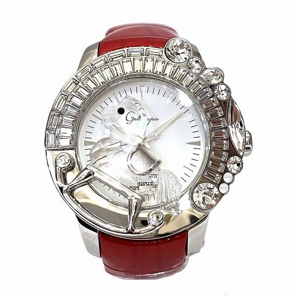 ガルティスコピオ ラ･ジオストラ1 LA11100271 クォーツ 木馬 クリスタル 時計 腕時計 メンズ レディース