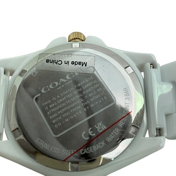 コーチ COACH 505050 REYSON セラミック クォーツ 時計 腕時計 レディース