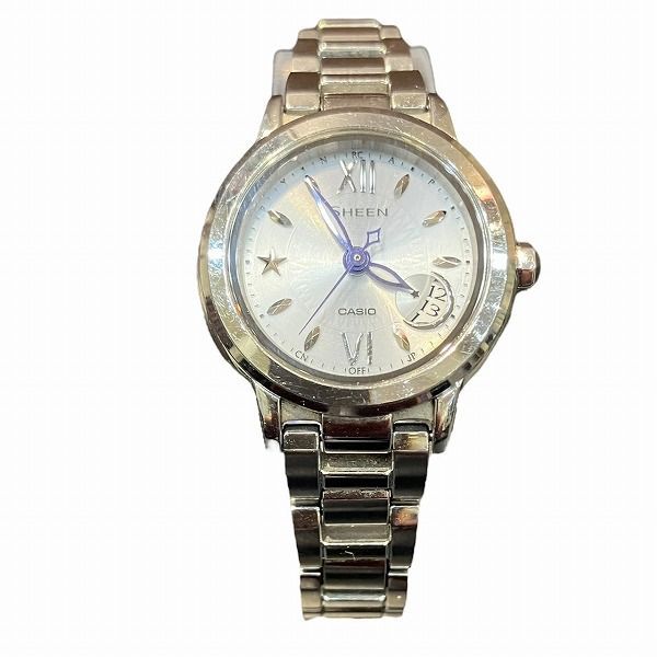 カシオ シーン SHW-1500 電波ソーラー 時計 腕時計 レディース