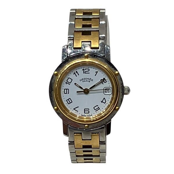 エルメス Hermes クリッパー CL4.220 クォーツ 時計 腕時計 レディース