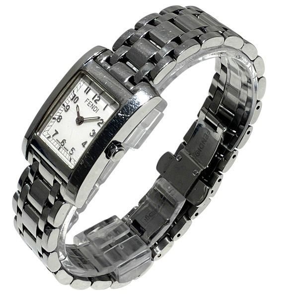 フェンディ 7000 L クォーツ ホワイト文字盤 時計 腕時計 レディース