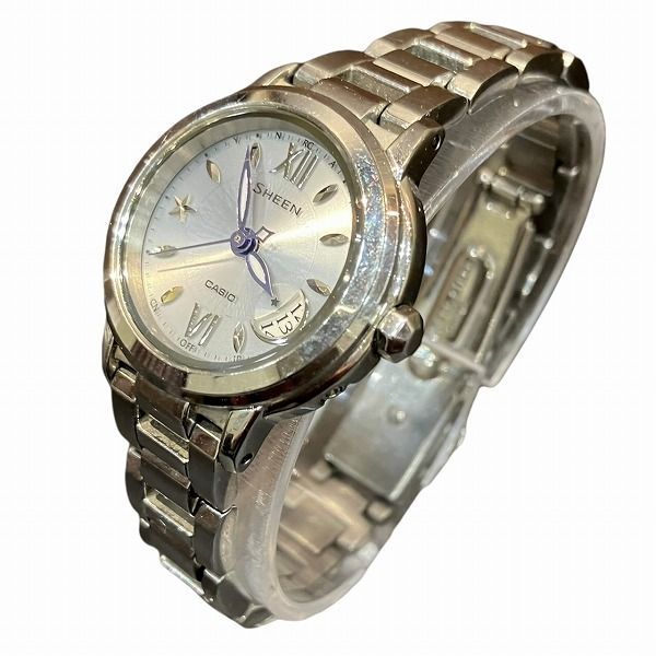 カシオ シーン SHW-1500 電波ソーラー 時計 腕時計 レディース
