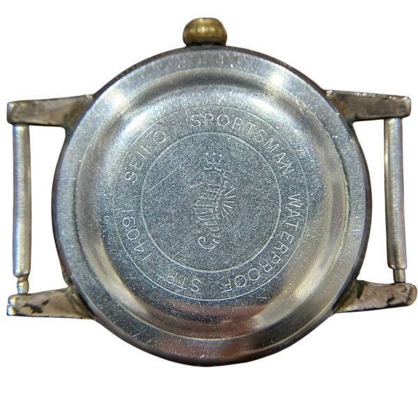 セイコー スポーツマン 14091 手巻き 17石 ケースのみ 時計 腕時計 メンズ