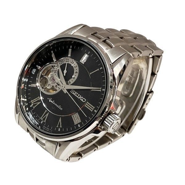 セイコー 4 R 39-00 B 0 自動巻 裏蓋 スケルトン 時計 腕時計 メンズ