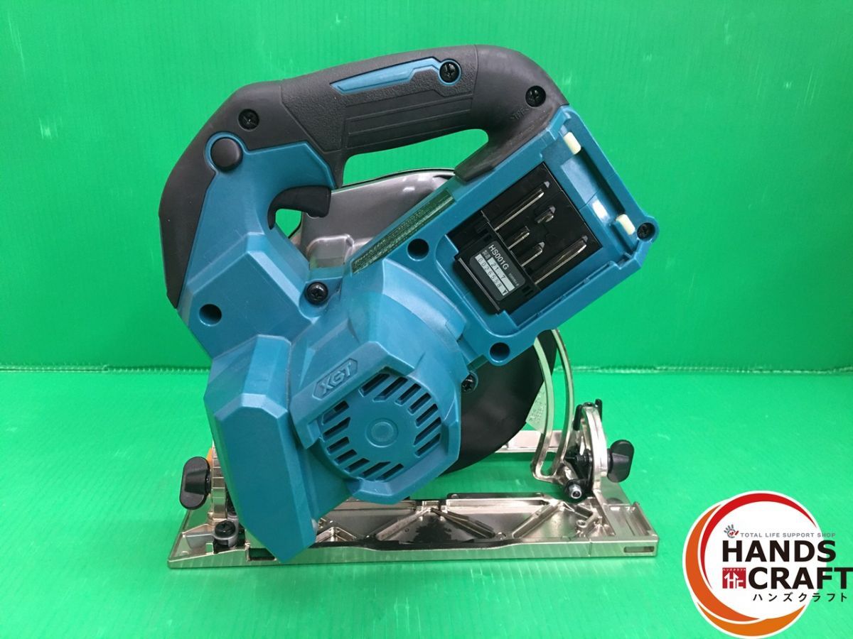 品 makita マキタ 充電式マルノコ HS001GRDX 165mm フルセット BL4025 バッテリ2個 充電回数 1回 1回 DC40RA 充電器