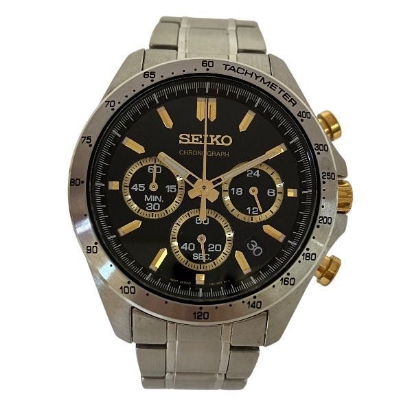 セイコー スピリット 8T63-00D0 クォーツ 時計 腕時計 メンズ