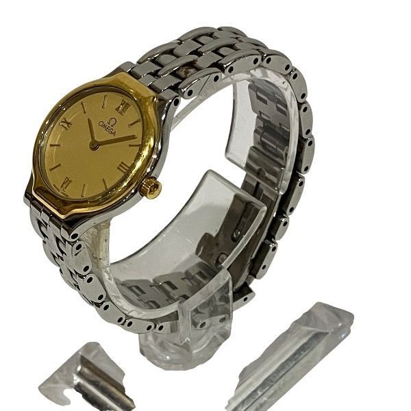 オメガ デビル 6103 433 クォーツ 時計 腕時計 レディース