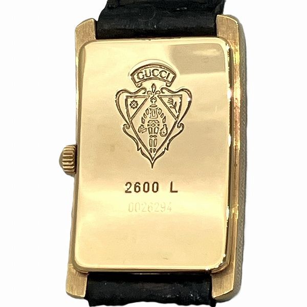  グッチ GUCCI 2600 L クォーツ レクタンギュラー 時計 腕時計 レディース その他 その他
