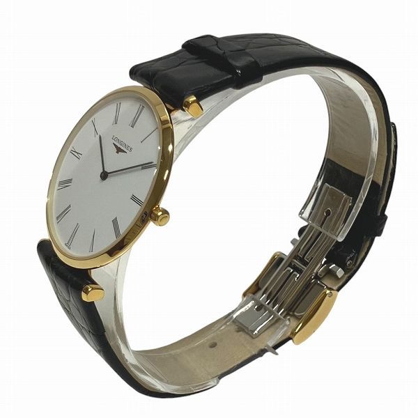 ロンジン ラ グラン クラシック ドゥ L 4.709.2 クォーツ 時計 腕時計 メンズ