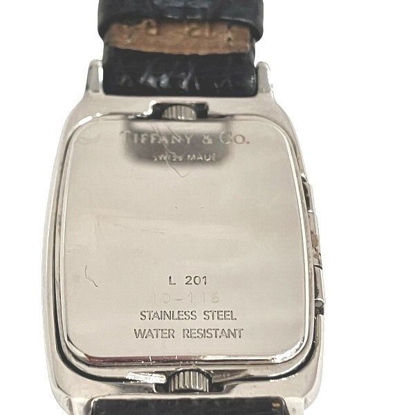 全国一律送料無料。 ティファニー デュアルタイム L201 クォーツ 時計 腕時計 レディース 説得力のある