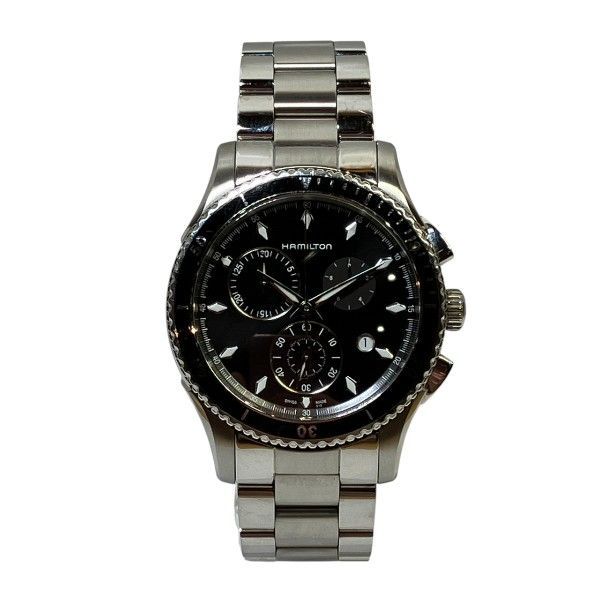 ハミルトン ジャズマスター シービュー H375120 クォーツ クロノグラフ 時計 腕時計 メンズ