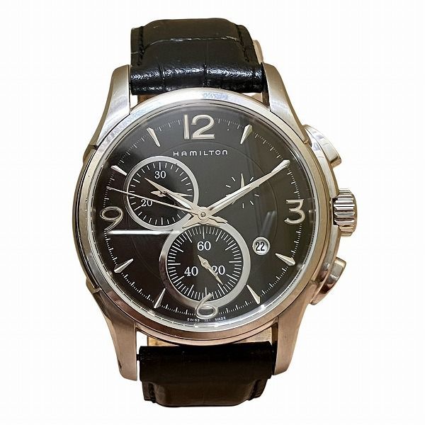 ハミルトン ジャズマスター H326120 クォーツ クロノグラフ 時計 腕時計 メンズ