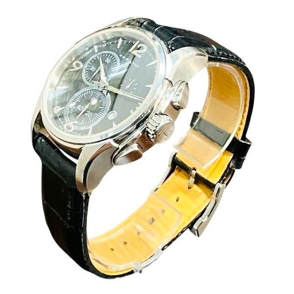 ハミルトン ジャズマスター H326120 クォーツ クロノグラフ 時計 腕時計 メンズ MERCADOAVALIA_COM_BR