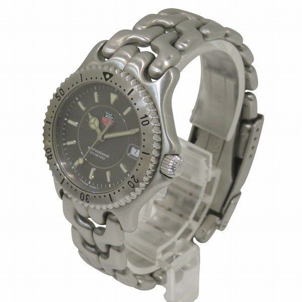 タグホイヤー セルプロフェッショナル200ｍ WG 1213-K 0 クォーツ 時計 腕時計 メンズ