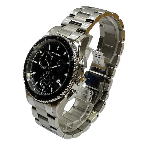 ハミルトン ジャズマスター シービュー H 375120 クォーツ クロノグラフ 時計 腕時計 メンズ