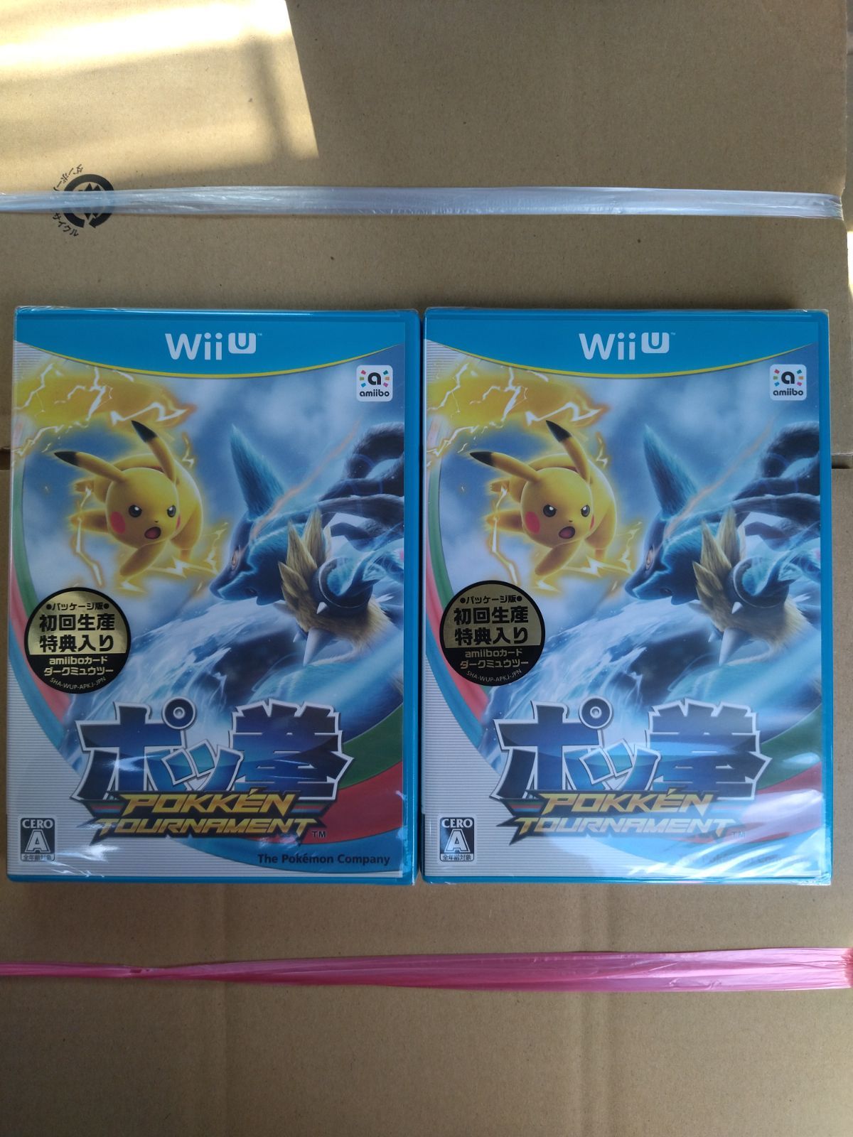 ポッ拳 ダークミュウツー 初回 版 wii u