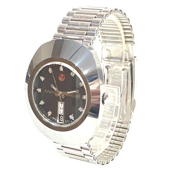 ラドー ダイヤスター デイデイト 648.0408.3 10 Pダイヤ 自動巻 時計 腕時計 メンズ